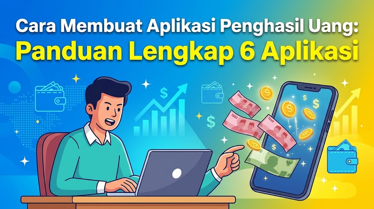 Cara Membuat Aplikasi Penghasil Uang: Panduan Lengkap 6 Aplikasi