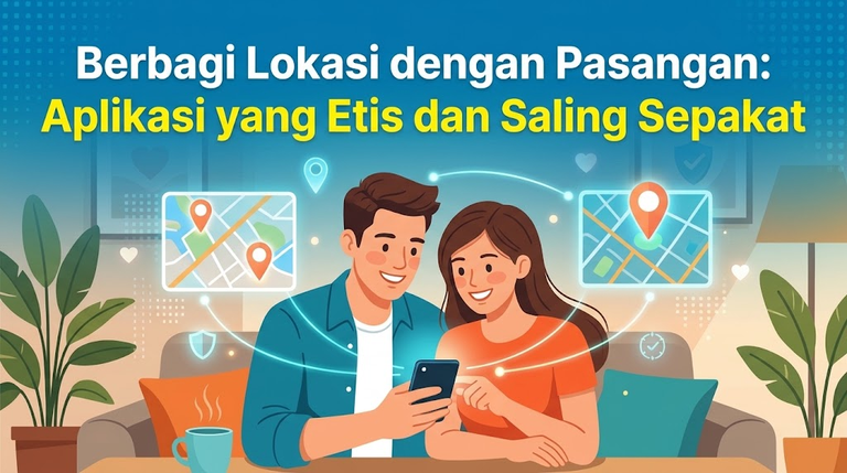 Berbagi Lokasi dengan Pasangan: Aplikasi yang Etis dan Saling Sepakat