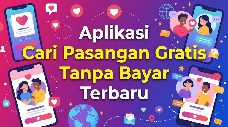 Rekomendasi 5 Aplikasi Cari Pasangan Gratis Tanpa Bayar Terbaru